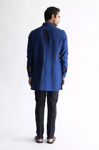 Sapphire blue shirt