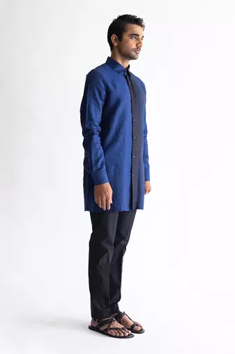 Sapphire blue shirt