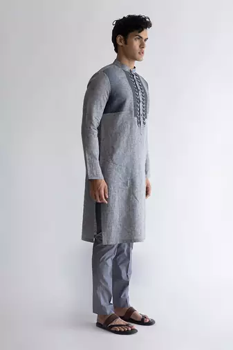 Lagom grey kurta set
