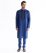 Lagom blue kurta set