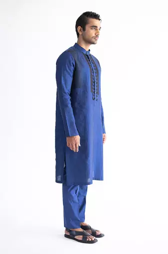 Lagom blue kurta set