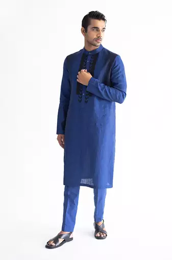 Lagom blue kurta set