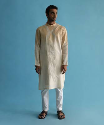 Yvaine beige kurta set 1