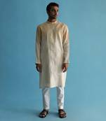 Yvaine beige kurta set