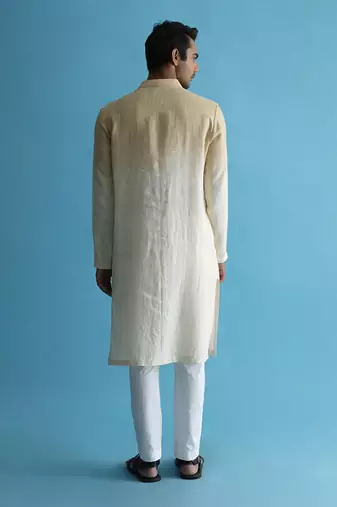 Yvaine beige kurta set