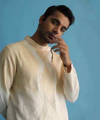 Yvaine beige kurta set 3