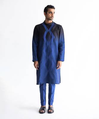 Yvaine blue kurta set 1