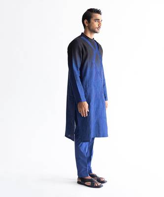 Yvaine blue kurta set 3