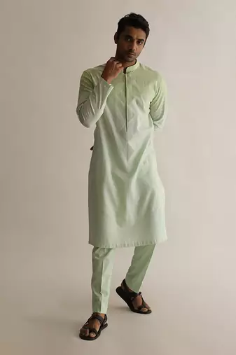 Linnea green kurta