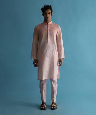 Linnea pink kurta 1