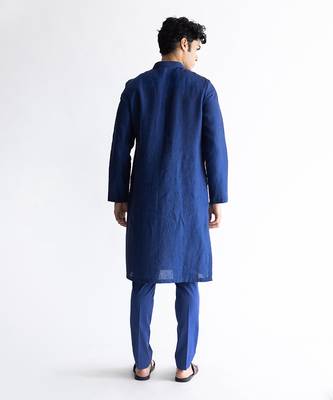 Elysian blue kurta 2
