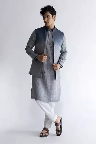 Rosa grey jacket set