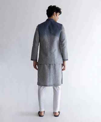 Rosa grey jacket set 4