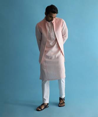 Rosa pink jacket set 1