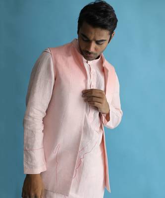 Rosa pink jacket set 5