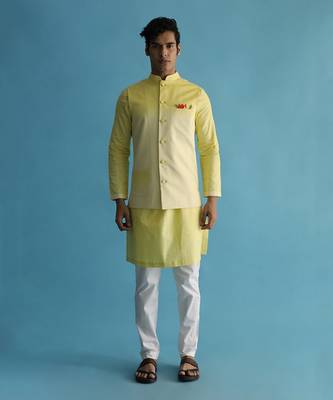 Norah yellow jacket set 1