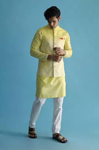 Norah yellow jacket set