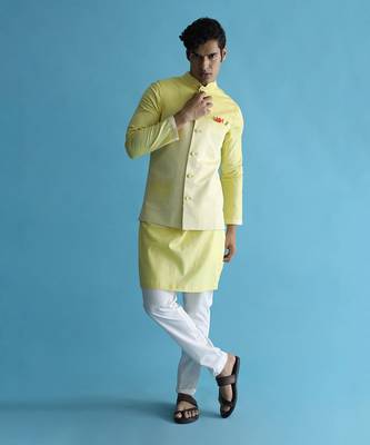 Norah yellow jacket set 4