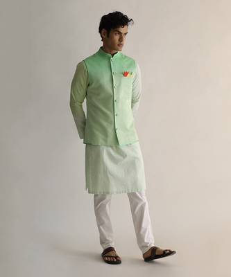 Norah green jacket set 1