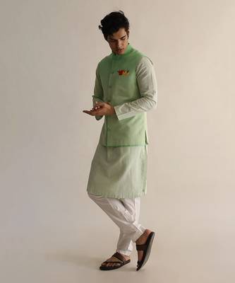 Norah green jacket set 4