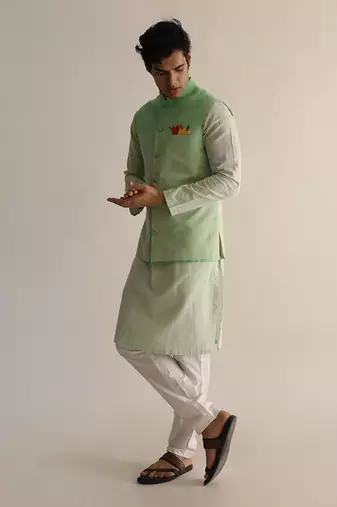 Norah green jacket set
