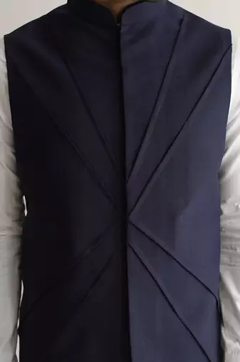 Paradigm blue jacket