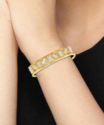 Gold amaana crystal cuff 2