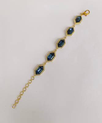 Sapphire cavi tennis bracelet 3