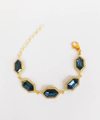 Sapphire cavi tennis bracelet 4