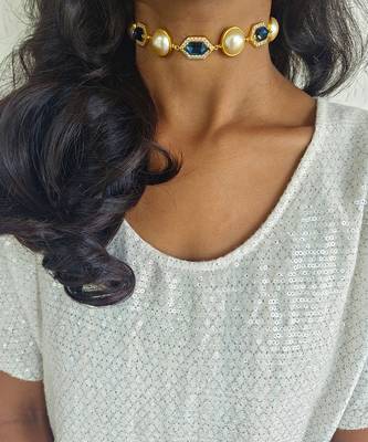 Sapphire cavi choker 1