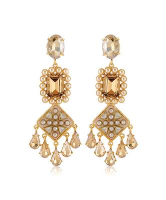 Gold zahara earrings 3