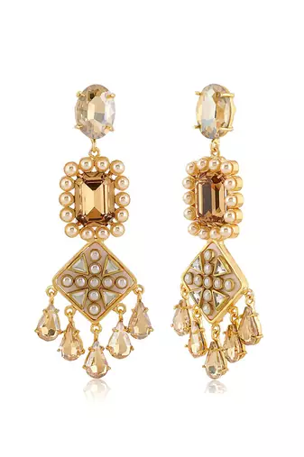 Gold zahara earrings