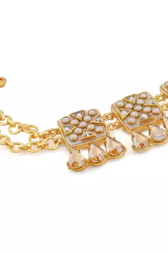 Gold viana mini choker set