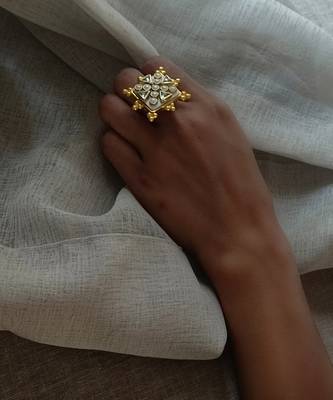 Gold viana mini ring 1