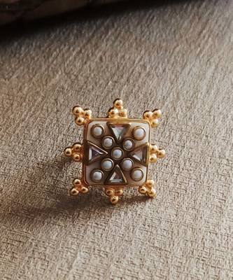 Gold viana mini ring 4