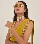 Gold veera choker
