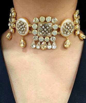 Gold veera choker 2