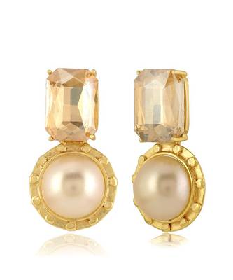 Gold tel aviv mini studs 2