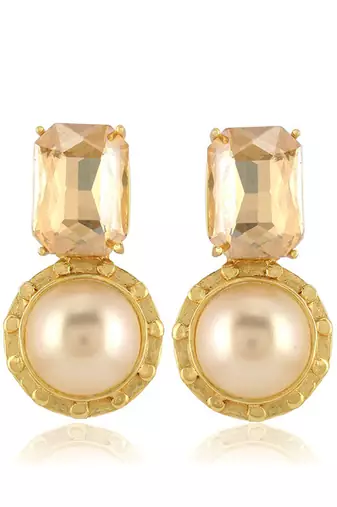 Gold tel aviv mini studs