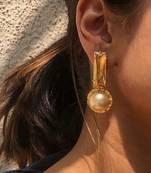 Gold tel aviv maxi studs