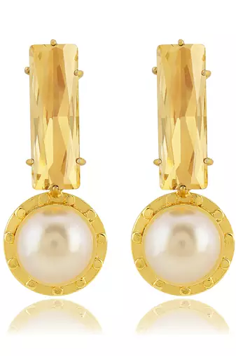 Gold tel aviv maxi studs