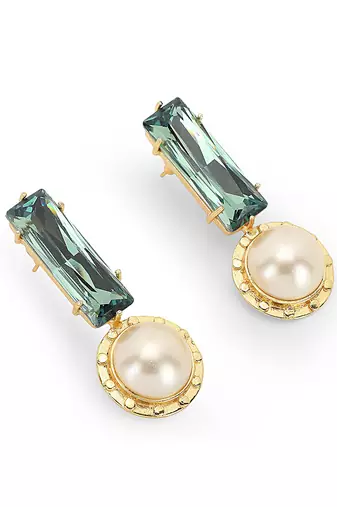Green tel aviv maxi studs