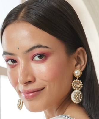 Gold sanah danglers 1