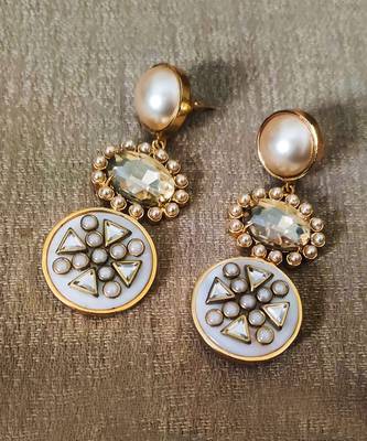 Gold sanah danglers 5