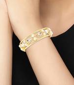 Gold samara cuff