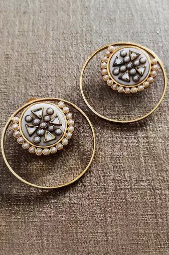 Gold rubaina kundan baalis