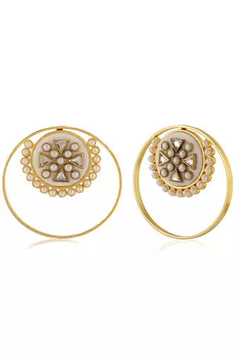 Gold rubaina kundan baalis