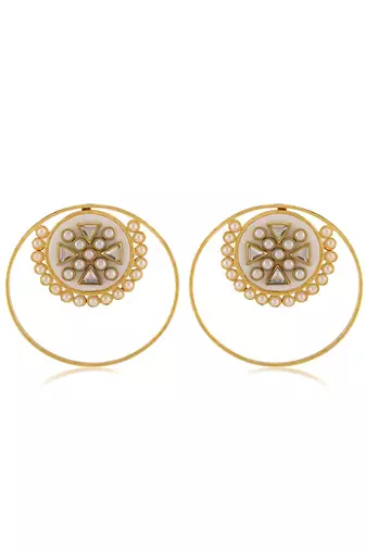 Gold rubaina kundan baalis