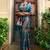 Janasya rashmika x saji saheli - women's teal green banarasi silk woven floral design saree with unstitched blouse piece