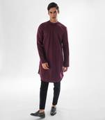 Vivid magenta forbes achkan set